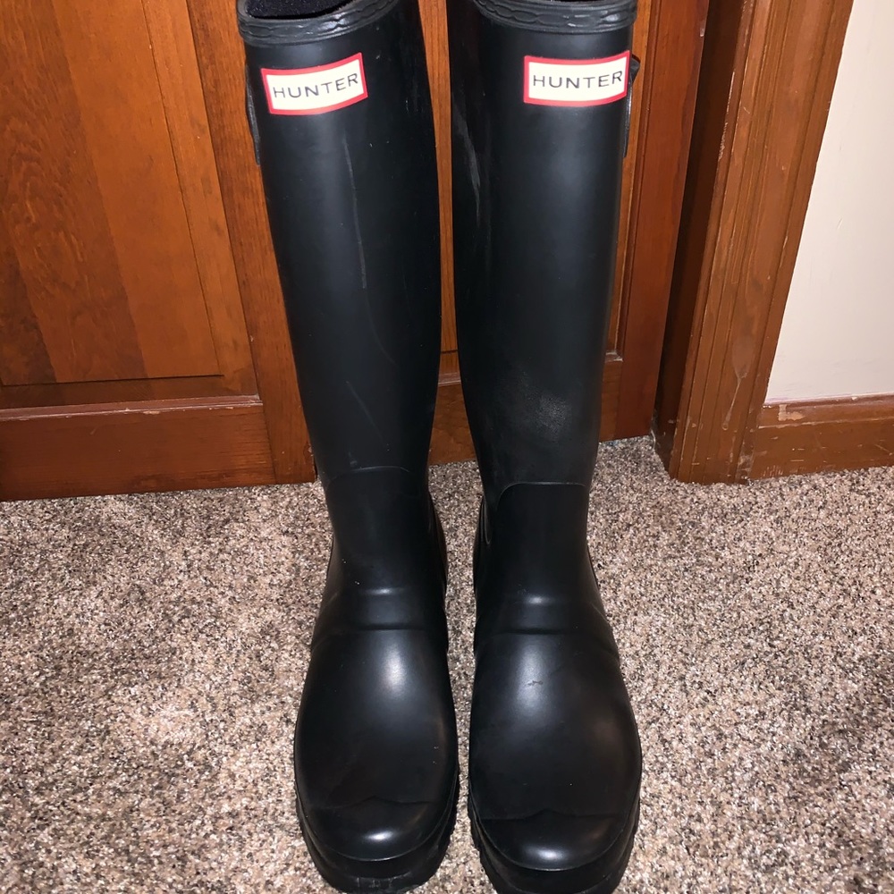Hunter rain boots